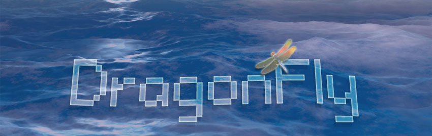 Dragonfly game title screen