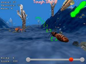 Underwater environment screenshot